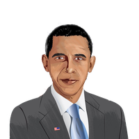 Barack Obama Free PNG HQ