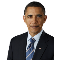 Barack Smiling Obama PNG Download Free