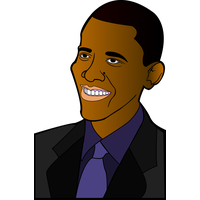Barack Face Vector Obama Free Download Image