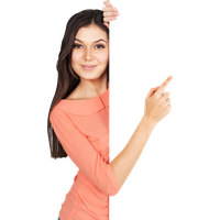 Female Business Finger PNG Download Free