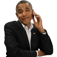 Barack Smiling Face Obama Free Download PNG HQ