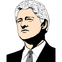 Vector Bill Clinton Download HQ