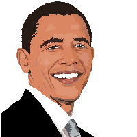 Barack Face Vector Obama PNG Image High Quality