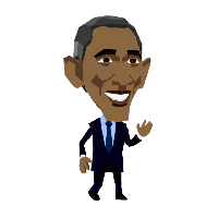 Barack Vector Obama PNG Download Free