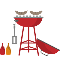 Barbecue Vector Grill HQ Image Free