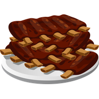 Barbecue Vector Plate Free Download Image
