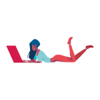 Using Girl Laptop Young Free Transparent Image HD