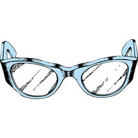 Eyeglass Vector Free Transparent Image HQ