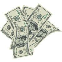 Money Falling Notes Picture Free Transparent Image HD