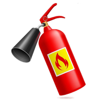 Fire Extinguisher Vector PNG File HD