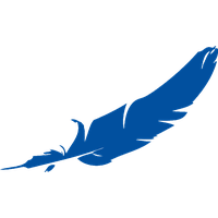 Blue Feather Vector Free Download PNG HD