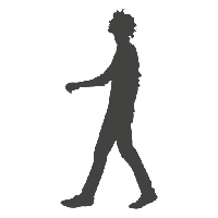 Standing Boy Vector PNG Image High Quality