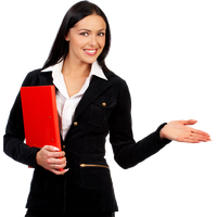 Smiling Woman Business PNG Download Free