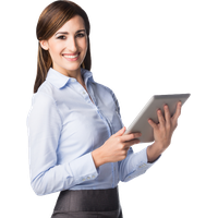 Smiling Woman Business Free Clipart HD