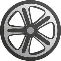 Wheel Car Vector Super HD Image Free