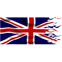 Union Flag Vector Grunge British