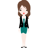 Woman Vector Business Free Clipart HQ