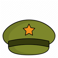 Vector Hat Army Free PNG HQ