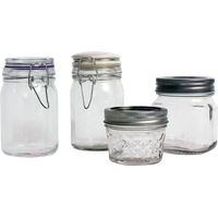 Glass Jar Empty PNG Download Free