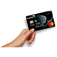 Credit Male Card Holding Hand
