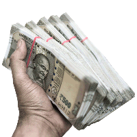 Dollars Male Holding Hand Free Transparent Image HD