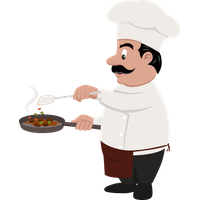 Chef Cook Vector PNG Image High Quality