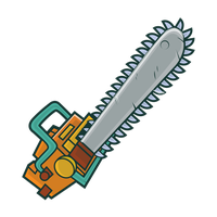Chainsaw Vector Free Transparent Image HQ
