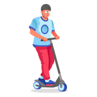 Scooter Vector Kick Free Download PNG HQ
