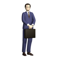 Businessman Animated Free Clipart HQ