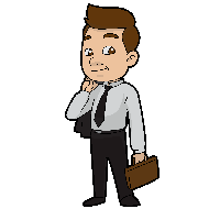 Businessman Animated Office Download Free Image
