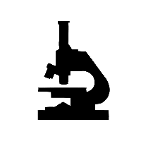Microscope Silhouette PNG Download Free