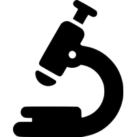 Microscope Silhouette PNG Download Free