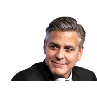 Clooney George PNG File HD