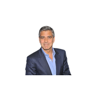 Clooney George Free Transparent Image HD