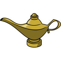 Genie Lamp Vector Photos PNG Free Photo