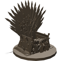 Throne Chair Iron Free Download PNG HQ