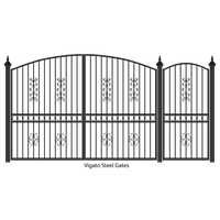 Gate Metal Fence PNG File HD