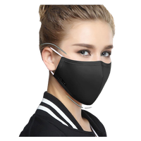 Mask Black Anti-Pollution Free Transparent Image HD