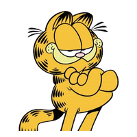 Garfield Cartoon PNG Download Free