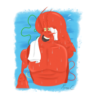 The Larry Lobster PNG Image High Quality
