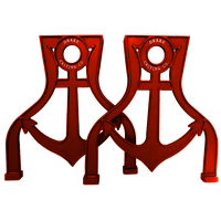 Anchor Red Free PNG HQ