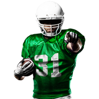 Player American Football PNG File HD