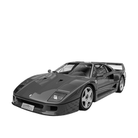 Ferrari Black Singen Free HD Image
