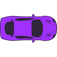 Purple Top Ferrari View Free Download PNG HQ