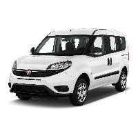 Fiat White Van Doblo PNG Download Free