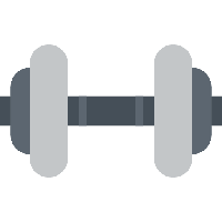 Vector Dumbbells Fitness Free HD Image