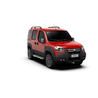Fiat Car Doblo Red HQ Image Free