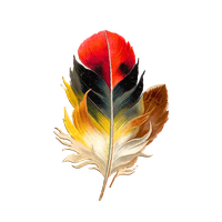 Watercolor Feather PNG Download Free