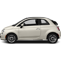 Fiat White Classic PNG Image High Quality