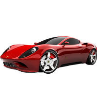 Ferrari Red PNG Free Photo